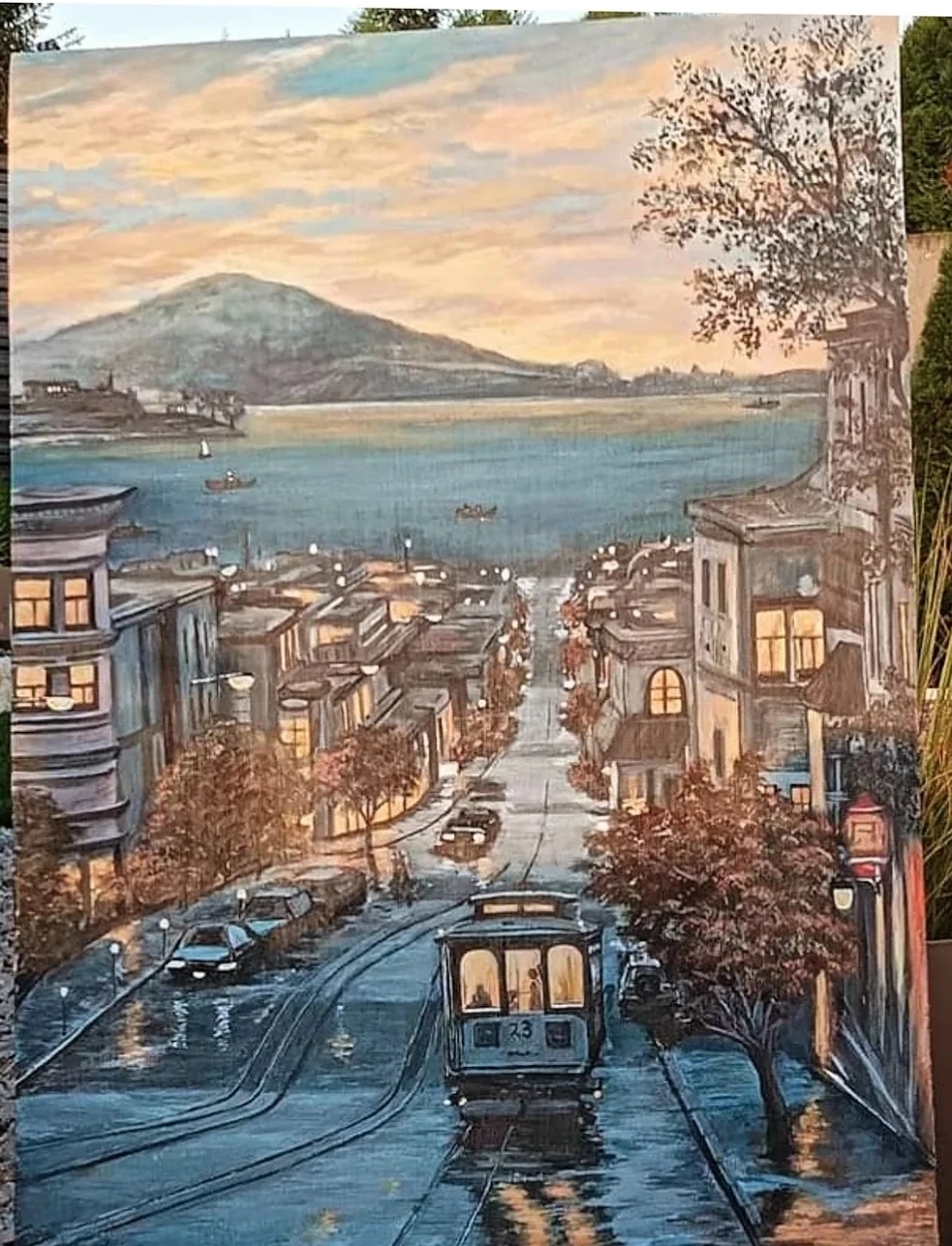 San Francisco po daždi